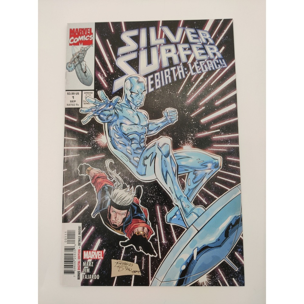 Silver Surfer Rebirth Legacy 1 Comic Book Marvel Comics 2023